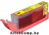 Canon CLI-571Y XL utángyártott tintapatron Chipes Sárga patron 13ml
