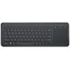 Vezetéknélküli billentyűzet + TouchPad Microsoft All-in-One Media fekete HU