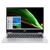 Acer Spin laptop 14  FHD Multi Touch, Intel Celeron N4500, 4GB, 128GB SSD, UMA, Win11Home, ezüst