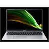 Acer Aspire laptop 15.6  FHD IPS Intel Core i3-1115G4 4GB 128GB SSD UMA WIN11 ezüst A315-58-35UE