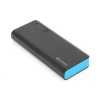 PLATINET Power Bank hordozható töltő 8000mAh + micro USB Kábel + zseblámpa fekete/kék