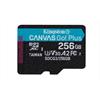 Memória-kártya 256GB SD micro SDXC Class 10 UHS-I U3 Kingston Canvas Go! Plus SDCG3/256GBSP