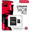 Memória-kártya 16GB SD micro + olvasó (SDHC Class 10 A1) Kingston Industrial SDCIT2/16GB