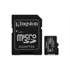 Memória-kártya 256GB SD micro adapterrel SDXC Class 10 A1 Kingston Canvas Select Plus SDCS2/256GB
