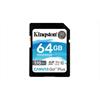 Memória-kártya 64GB SD (SDXC Class 10 UHS-I U3) Kingston Canvas Go Plus SDG3/64GB