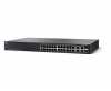 Cisco 24port LAN 10/100Mbps POE+ 2 Gig Uplinks menedzselhető rack switch