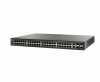 Cisco SFE500 48 LAN 10/100Mbps, 4 Gigabit menedzselhető rack switch