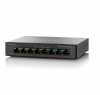Cisco SG100D-08P 8port 10/100/1000Mbps LAN asztali switch