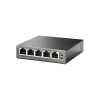 5 Port Switch TP-LINK TL-SF1005P 5-Portos 10/100 Mbps asztali switch 4 PoE porttal