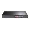 18 Port Switch TP-LINK TL-SL1218MP 16-Port 10/100Mbps + 2-Port Gigabit Unmanaged PoE Switch