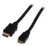 HDMI kábel 1.4 HDMI csatlakozó HDMI mini csatlakozó, 2,00 m, fekete