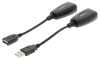 Aktív USB 2.0 Hosszabbító Kábel A Dugasz - A Aljzat 50.0 m Fekete