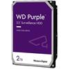 2TB 3,5  HDD SATA3 Western Digital Purple 256MB 5400RPM winchester