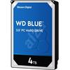 4TB 3,5  HDD SATA3 Western Digital Blue 5400RPM 256MB winchester