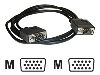 VGA kábel HD15M/M 10 m Quality